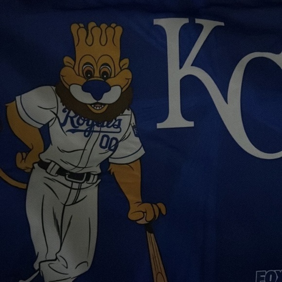 KC Royals Baseball SLUGGER Pillow case (2 sided)​ - Picture 3 of 7